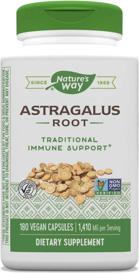NATURE'S WAY - Nature's Way Astragalus Root 180 Capsulas - The Red Vitamin MX - Suplementos Alimenticios - {{ shop.shopifyCountryName }}