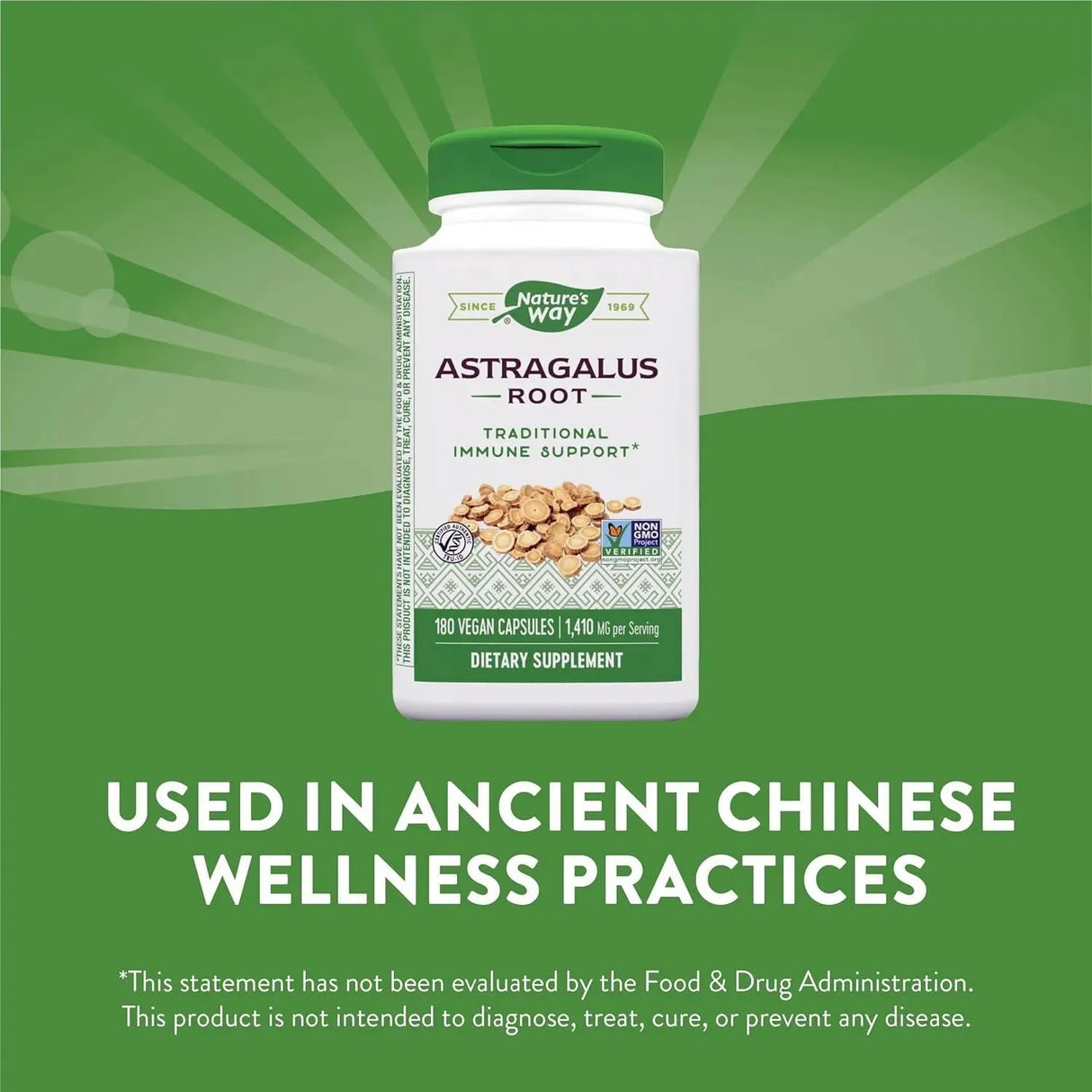 NATURE'S WAY - Nature's Way Astragalus Root 180 Capsulas - The Red Vitamin MX - Suplementos Alimenticios - {{ shop.shopifyCountryName }}