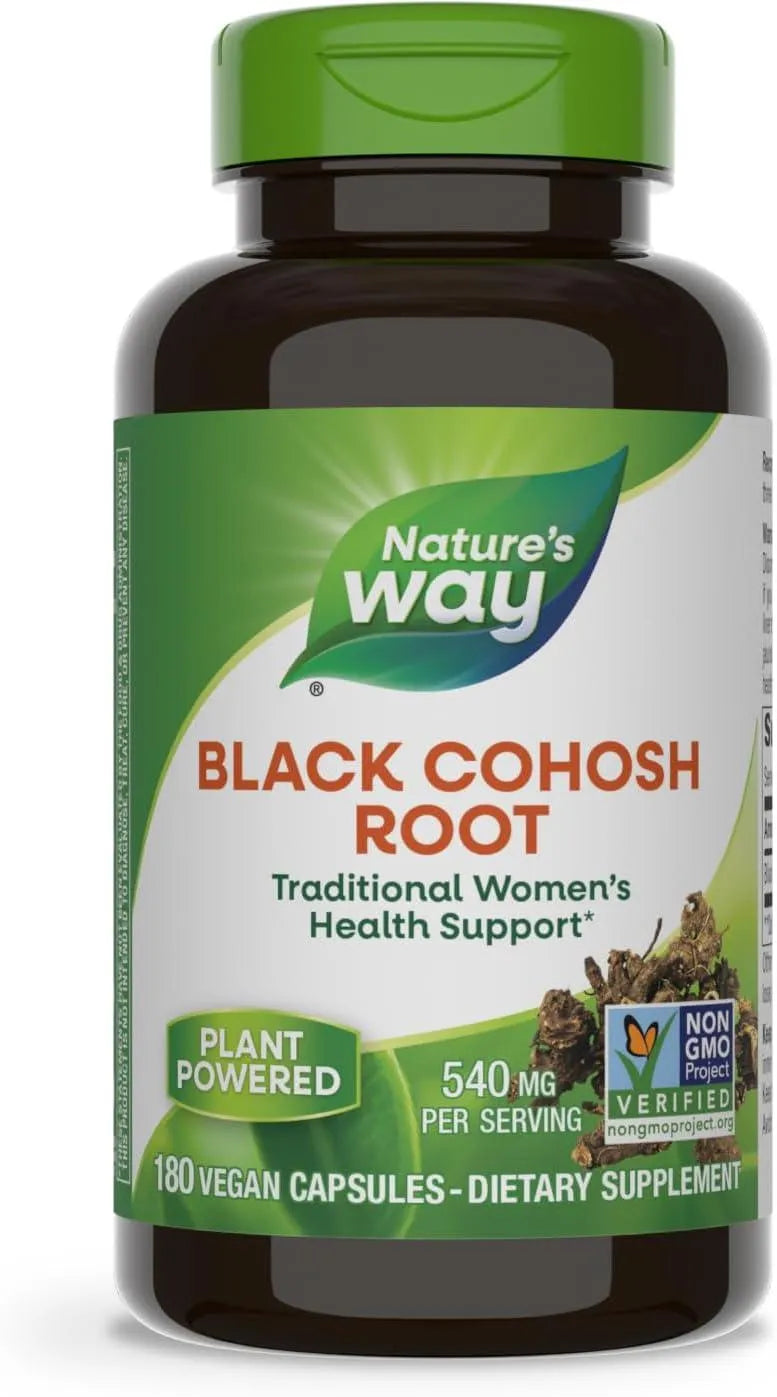 NATURE'S WAY - Nature's Way Black Cohosh Root 540Mg. 180 Capsulas - The Red Vitamin MX - Suplementos Alimenticios - {{ shop.shopifyCountryName }}