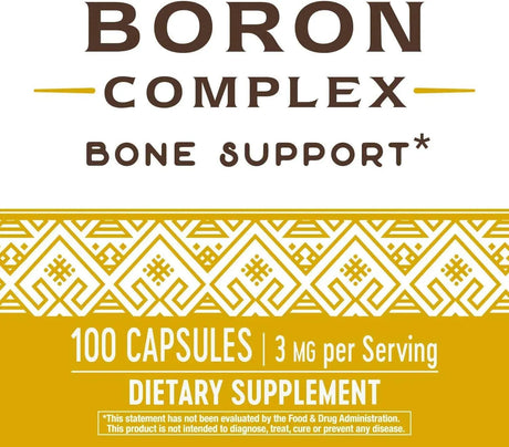 NATURE'S WAY - Nature's Way Boron Complex 3 Mg. 100 Capsulas - The Red Vitamin MX - Suplementos Alimenticios - {{ shop.shopifyCountryName }}