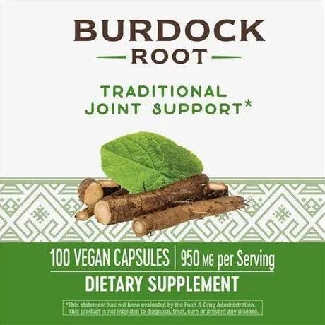 NATURE'S WAY - Nature's Way Burdock Root 475Mg. 100 Capsulas 2 Pack - The Red Vitamin MX - Suplementos Alimenticios - {{ shop.shopifyCountryName }}