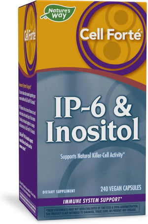 NATURE'S WAY - Nature's Way Cell Forté IP-6 & Inositol 240 Capsulas - The Red Vitamin MX - Suplementos Alimenticios - {{ shop.shopifyCountryName }}