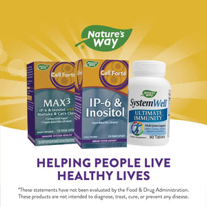 NATURE'S WAY - Nature's Way Cell Forté IP-6 & Inositol 240 Capsulas - The Red Vitamin MX - Suplementos Alimenticios - {{ shop.shopifyCountryName }}