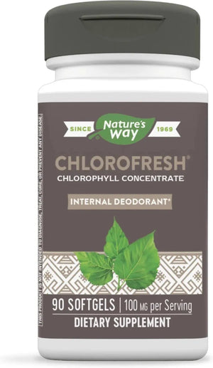 NATURE'S WAY - Nature's Way Chlorofresh Liquid Chlorophyll Concentrate 90 Capsulas Blandas - The Red Vitamin MX - Suplementos Alimenticios - {{ shop.shopifyCountryName }}