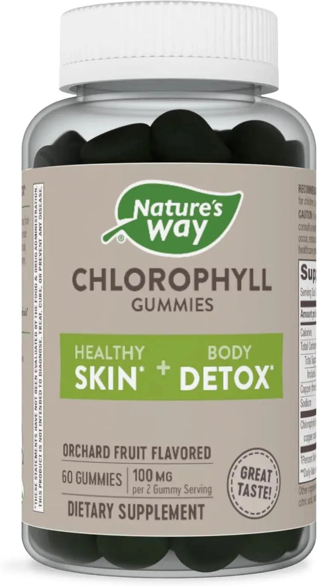 NATURE'S WAY - Nature's Way Chlorophyll Gummies 60 Gomitas - The Red Vitamin MX - Suplementos Alimenticios - {{ shop.shopifyCountryName }}