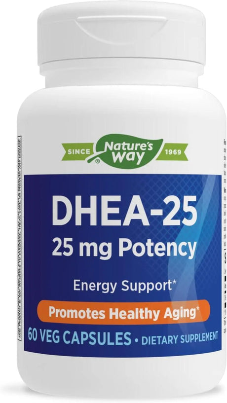 NATURE'S WAY - Nature's Way DHEA-25 25Mg. 60 Capsulas - The Red Vitamin MX - Suplementos Alimenticios - {{ shop.shopifyCountryName }}