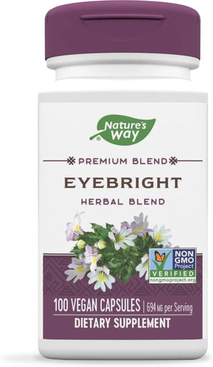 NATURE'S WAY - Nature's Way Eyebright Herbal Blend 100 Capsulas - The Red Vitamin MX - Suplementos Alimenticios - {{ shop.shopifyCountryName }}