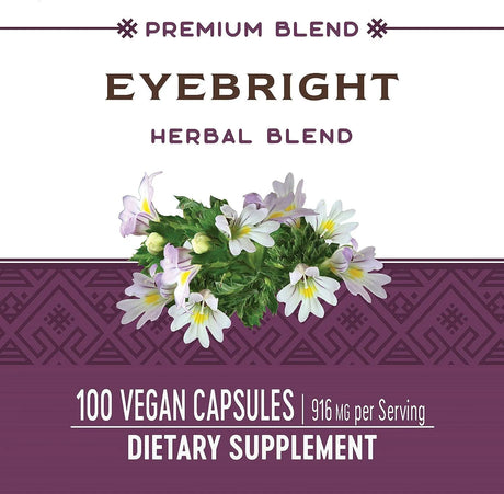 NATURE'S WAY - Nature's Way Eyebright Herbal Blend 100 Capsulas - The Red Vitamin MX - Suplementos Alimenticios - {{ shop.shopifyCountryName }}