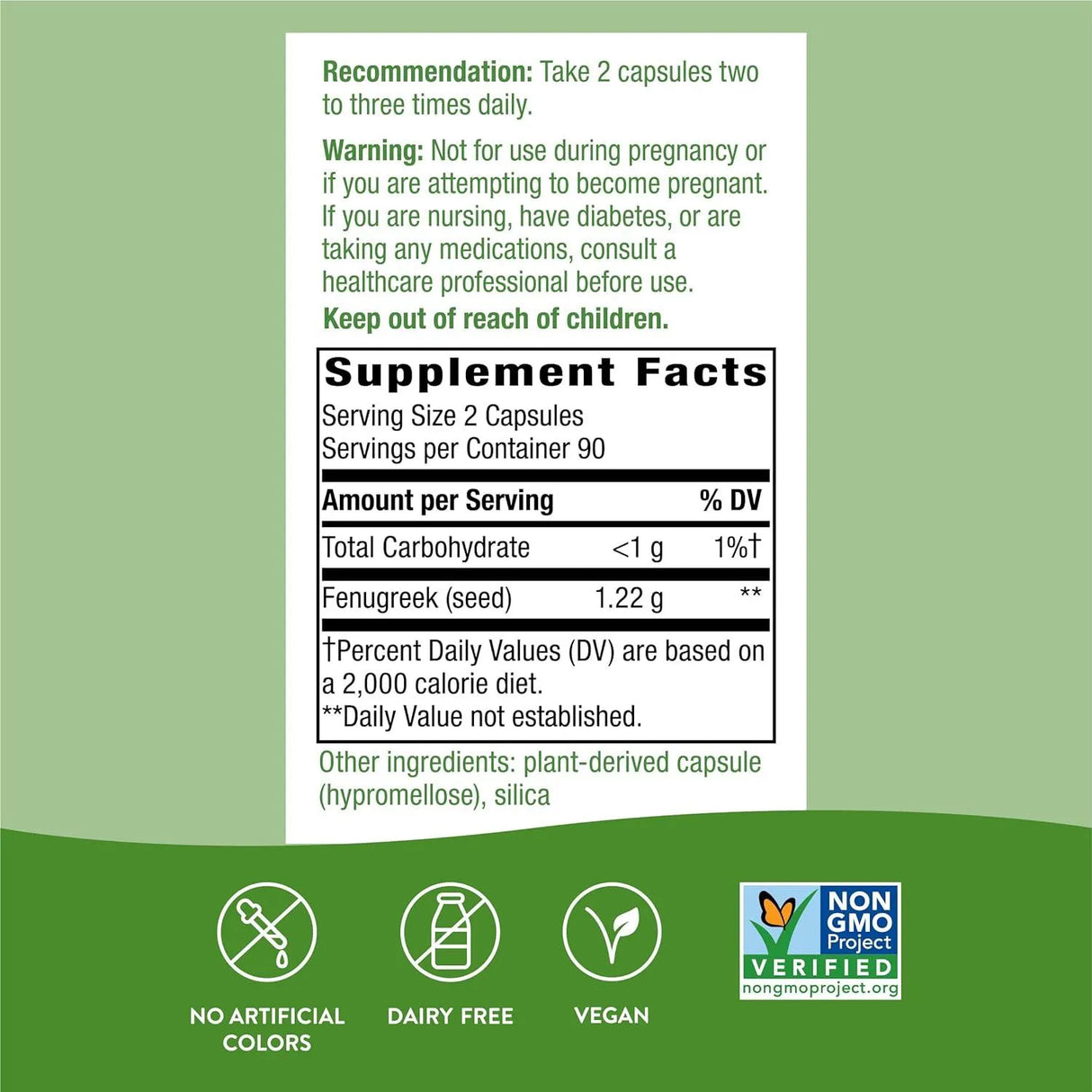 NATURE'S WAY - Nature's Way Fenugreek Seed 1130Mg. 180 Capsulas - The Red Vitamin MX - Suplementos Alimenticios - {{ shop.shopifyCountryName }}