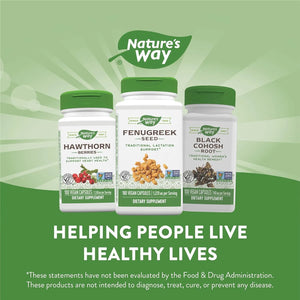 NATURE'S WAY - Nature's Way Fenugreek Seed 1130Mg. 180 Capsulas - The Red Vitamin MX - Suplementos Alimenticios - {{ shop.shopifyCountryName }}