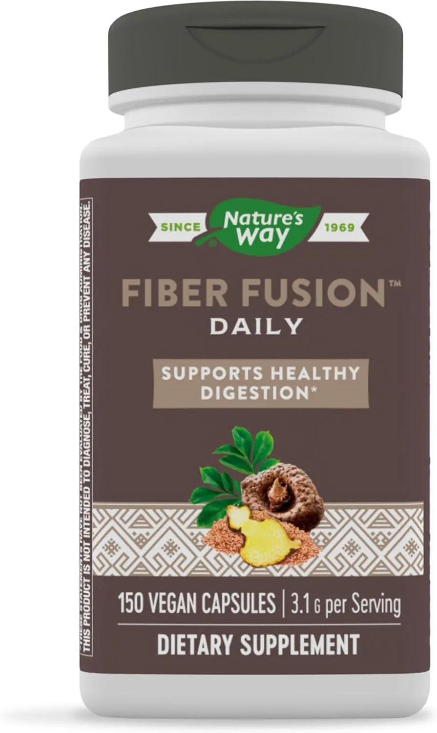 NATURE'S WAY - Nature's Way Fiber Fusion Daily 150 Capsulas - The Red Vitamin MX - Suplementos Alimenticios - {{ shop.shopifyCountryName }}