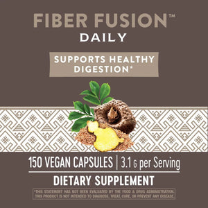 NATURE'S WAY - Nature's Way Fiber Fusion Daily 150 Capsulas - The Red Vitamin MX - Suplementos Alimenticios - {{ shop.shopifyCountryName }}