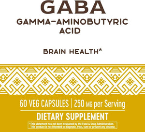 NATURE'S WAY - Nature's Way GABA Gamma-Aminobutyric Acid 60 Capsulas - The Red Vitamin MX - Suplementos Alimenticios - {{ shop.shopifyCountryName }}