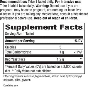 NATURE'S WAY - Nature's Way HeartSure Red Yeast Rice 1200Mg. 60 Tabletas - The Red Vitamin MX - Suplementos Alimenticios - {{ shop.shopifyCountryName }}