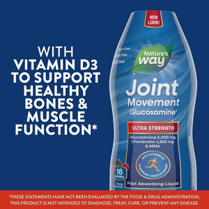 NATURE'S WAY - Nature's Way Joint Movement Glucosamine Liquid 480Ml. - The Red Vitamin MX - Suplementos Alimenticios - {{ shop.shopifyCountryName }}