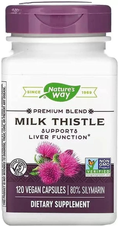 NATURE'S WAY - Nature's Way Milk Thistle 120 Capsulas - The Red Vitamin MX - Suplementos Alimenticios - {{ shop.shopifyCountryName }}