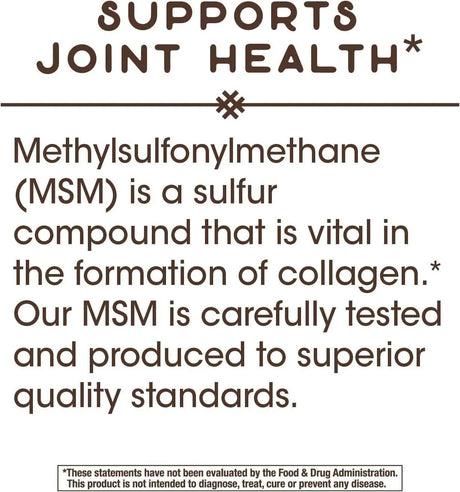 NATURE'S WAY - Nature's Way MSM 1000Mg. 200 Tabletas - The Red Vitamin MX - Suplementos Alimenticios - {{ shop.shopifyCountryName }}