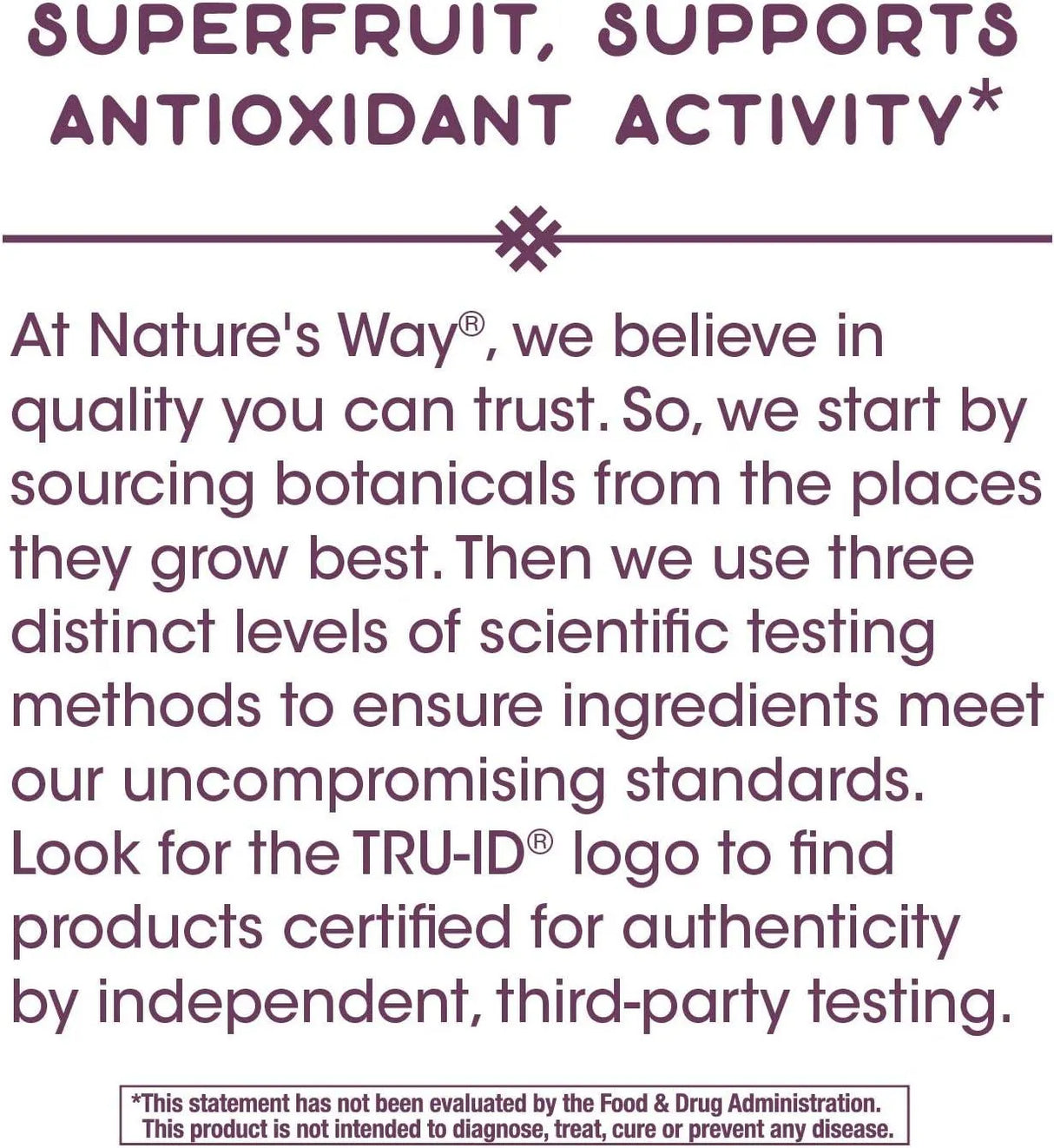 NATURE'S WAY - Nature's Way Premium Acai Extract 1040Mg. 60 Capsulas - The Red Vitamin MX - Suplementos Alimenticios - {{ shop.shopifyCountryName }}