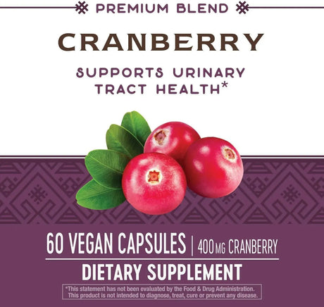 NATURE'S WAY - Nature's Way Premium Blend Cranberry 400Mg. 60 Capsulas - The Red Vitamin MX - Suplementos Alimenticios - {{ shop.shopifyCountryName }}