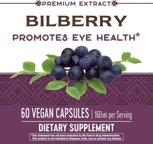 NATURE'S WAY - Nature's Way Premium Extract Bilberry 160Mg. 60 Capsulas - The Red Vitamin MX - Suplementos Alimenticios - {{ shop.shopifyCountryName }}