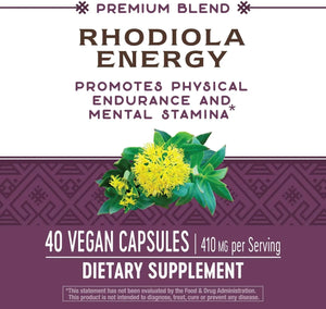 NATURE'S WAY - Nature's Way Rhodiola Energy 40 Capsulas - The Red Vitamin MX - Suplementos Alimenticios - {{ shop.shopifyCountryName }}