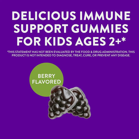 NATURE'S WAY - Nature’s Way Sambucus Elderberry Gummies for Kids 60 Gomitas - The Red Vitamin MX - Suplementos Alimenticios - {{ shop.shopifyCountryName }}