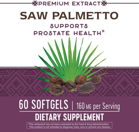 NATURE'S WAY - Nature's Way Saw Palmetto 160Mg. 60 Capsulas Blandas - The Red Vitamin MX - Suplementos Alimenticios - {{ shop.shopifyCountryName }}