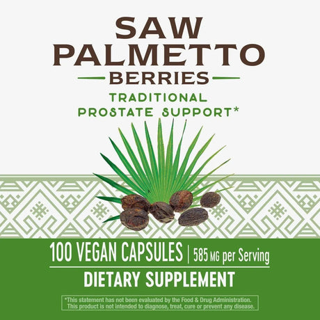 NATURE'S WAY - Nature's Way Saw Palmetto Berries 585Mg. 100 Capsulas - The Red Vitamin MX - Suplementos Alimenticios - {{ shop.shopifyCountryName }}