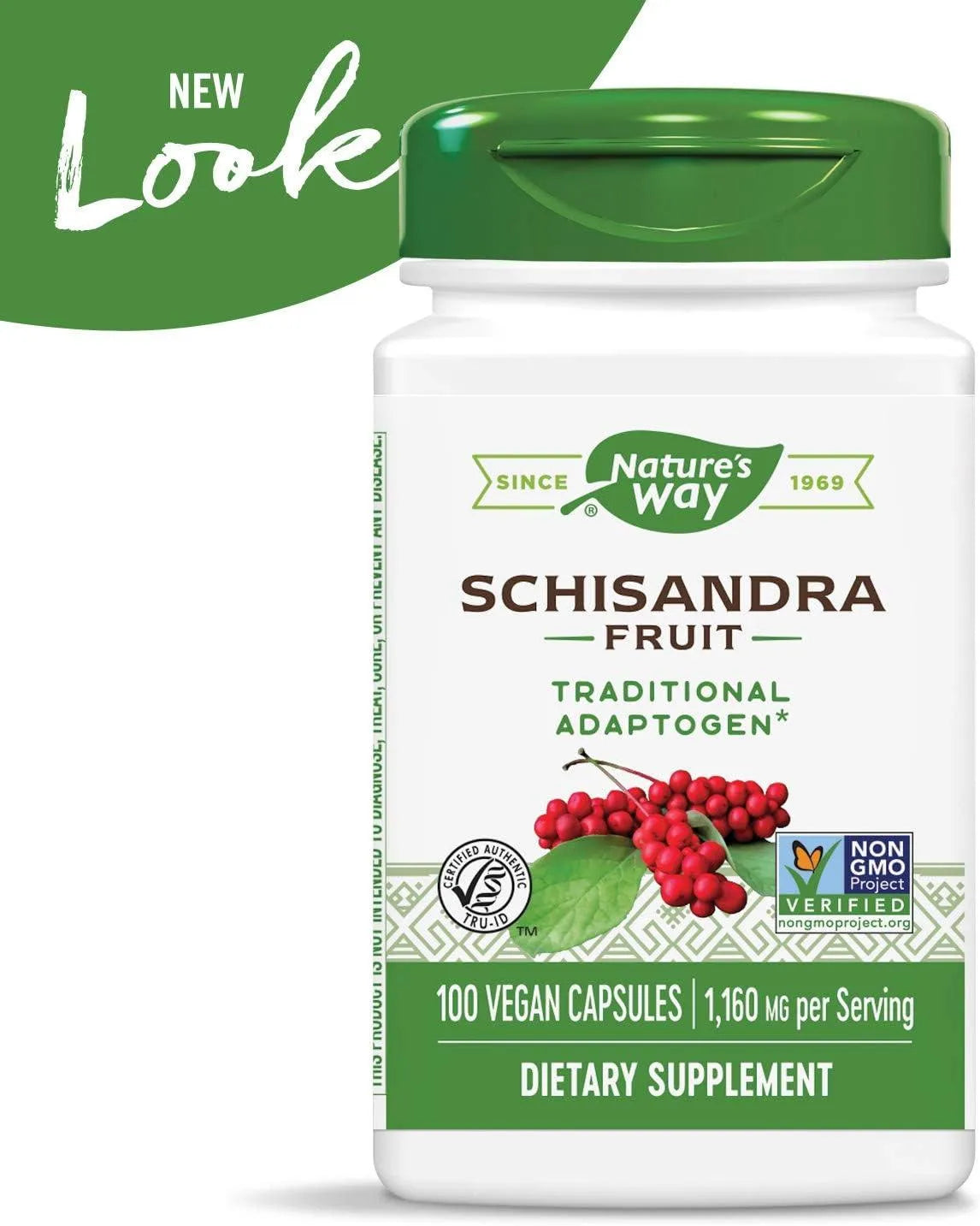 NATURE'S WAY - Nature's Way Schisandra 1160Mg. 100 Capsulas - The Red Vitamin MX - Suplementos Alimenticios - {{ shop.shopifyCountryName }}