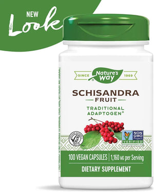 NATURE'S WAY - Nature's Way Schisandra 1160Mg. 100 Capsulas - The Red Vitamin MX - Suplementos Alimenticios - {{ shop.shopifyCountryName }}