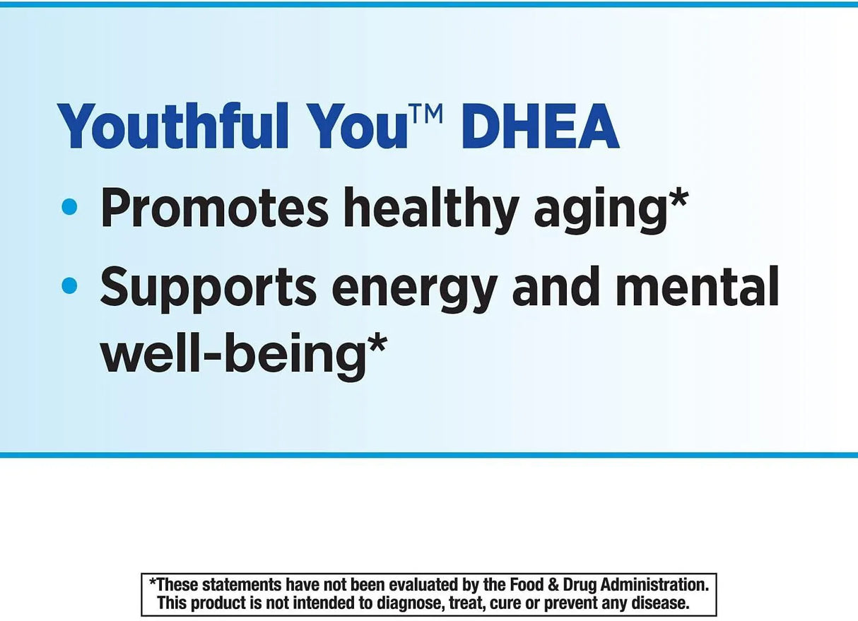 NATURE'S WAY - Nature's Way Youthful You DHEA 5Mg. 60 Capsulas - The Red Vitamin MX - Suplementos Alimenticios - {{ shop.shopifyCountryName }}