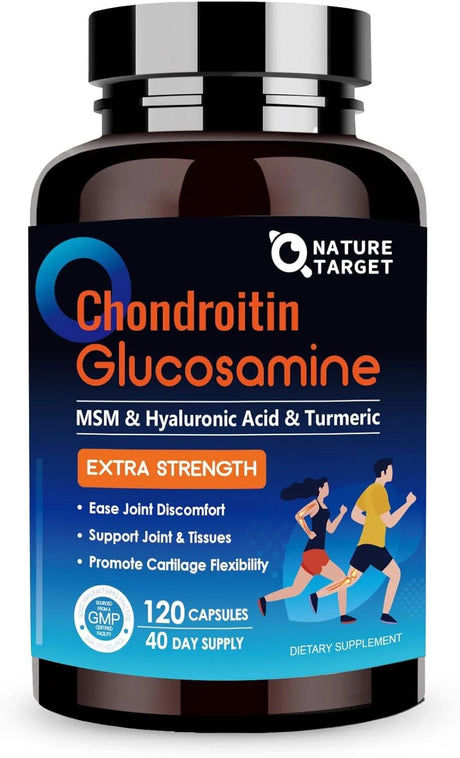 NATURE TARGET - Nature Target Glucosamine Chondroitin MSM 120 Capsulas - The Red Vitamin MX - Suplementos Alimenticios - {{ shop.shopifyCountryName }}