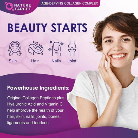 NATURE TARGET - Nature Target Multi Collagen Peptides Powder 500Gr. - The Red Vitamin MX - Suplementos Alimenticios - {{ shop.shopifyCountryName }}