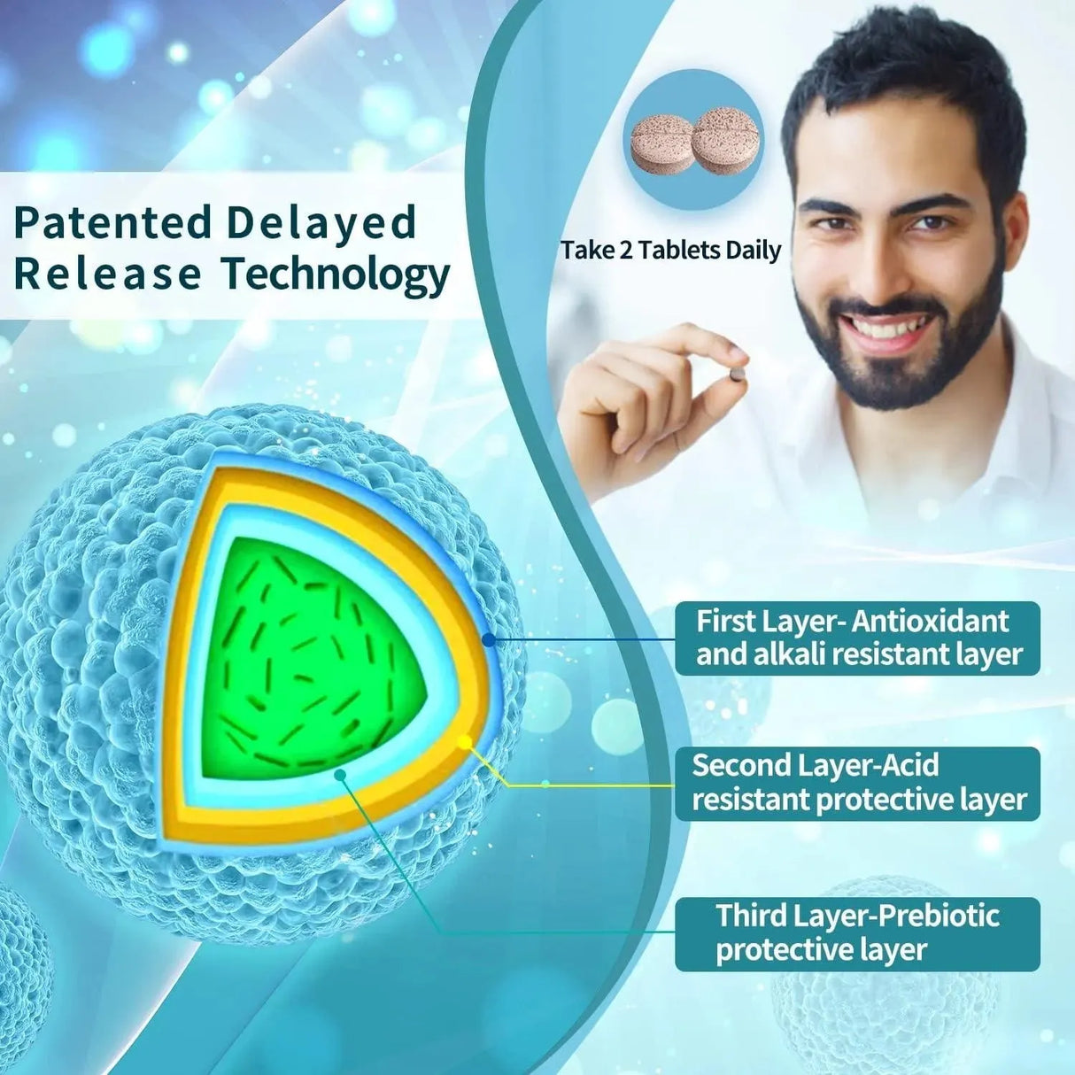 NATURE TARGET - Nature Target Probiotics for Men 90 Tabletas - The Red Vitamin MX - Suplementos Alimenticios - {{ shop.shopifyCountryName }}