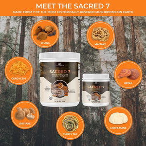 NATUREALM - Naturealm Sacred 7 Mushroom Extract Powder - The Red Vitamin MX - Suplementos Alimenticios - {{ shop.shopifyCountryName }}