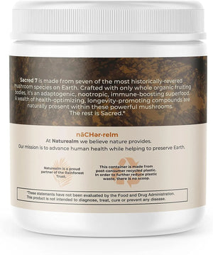 NATUREALM - Naturealm Sacred 7 Mushroom Extract Powder - The Red Vitamin MX - Suplementos Alimenticios - {{ shop.shopifyCountryName }}