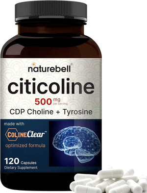 NATUREBELL - NatureBell Citicoline 120 Capsulas - The Red Vitamin MX - Suplementos Alimenticios - {{ shop.shopifyCountryName }}