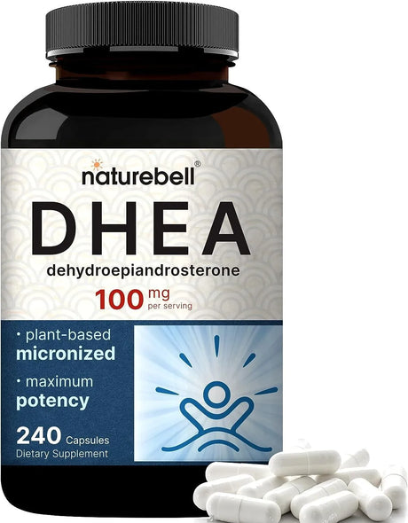 NATUREBELL - NatureBell DHEA 100Mg. 240 Capsulas - The Red Vitamin MX - Suplementos Alimenticios - {{ shop.shopifyCountryName }}