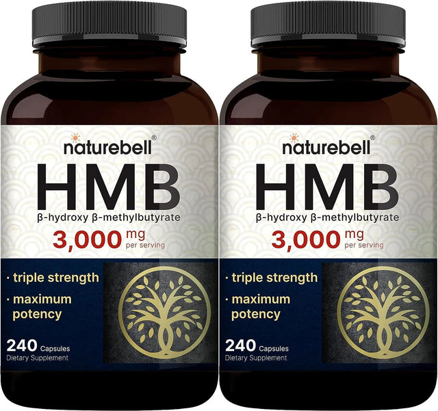 NATUREBELL - NatureBell HMB 3,000Mg. 240 Capsulas 2 Pack - The Red Vitamin MX - Suplementos Alimenticios - {{ shop.shopifyCountryName }}