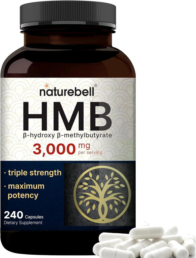 NATUREBELL - NatureBell HMB 3,000Mg. 240 Capsulas - The Red Vitamin MX - Suplementos Alimenticios - {{ shop.shopifyCountryName }}