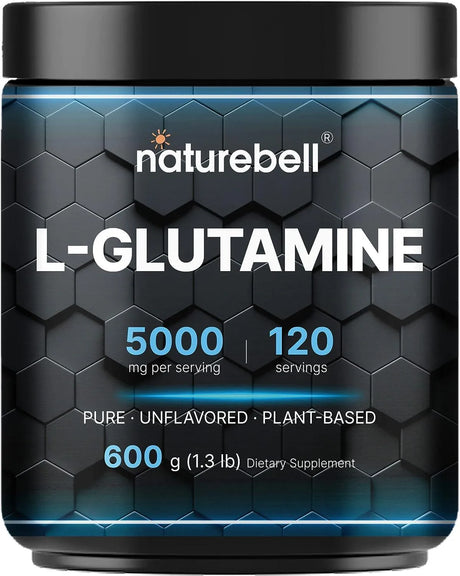 NATUREBELL - NatureBell L-Glutamine Powder 120 Servicios 600Gr. - The Red Vitamin MX - Suplementos Alimenticios - {{ shop.shopifyCountryName }}