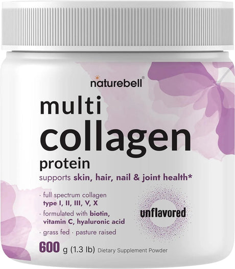 NATUREBELL - NatureBell Multi Collagen Protein Powder 600Gr. - The Red Vitamin MX - Suplementos Alimenticios - {{ shop.shopifyCountryName }}