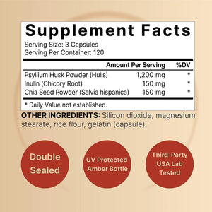 NATUREBELL - NatureBell Psyllium Husk 1500Mg. 360 Capsulas - The Red Vitamin MX - Suplementos Alimenticios - {{ shop.shopifyCountryName }}