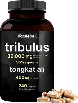 NATUREBELL - NatureBell Tribulus Terrestris 36,000Mg. with Tongkat Ali 240 Capsulas - The Red Vitamin MX - Suplementos Alimenticios - {{ shop.shopifyCountryName }}