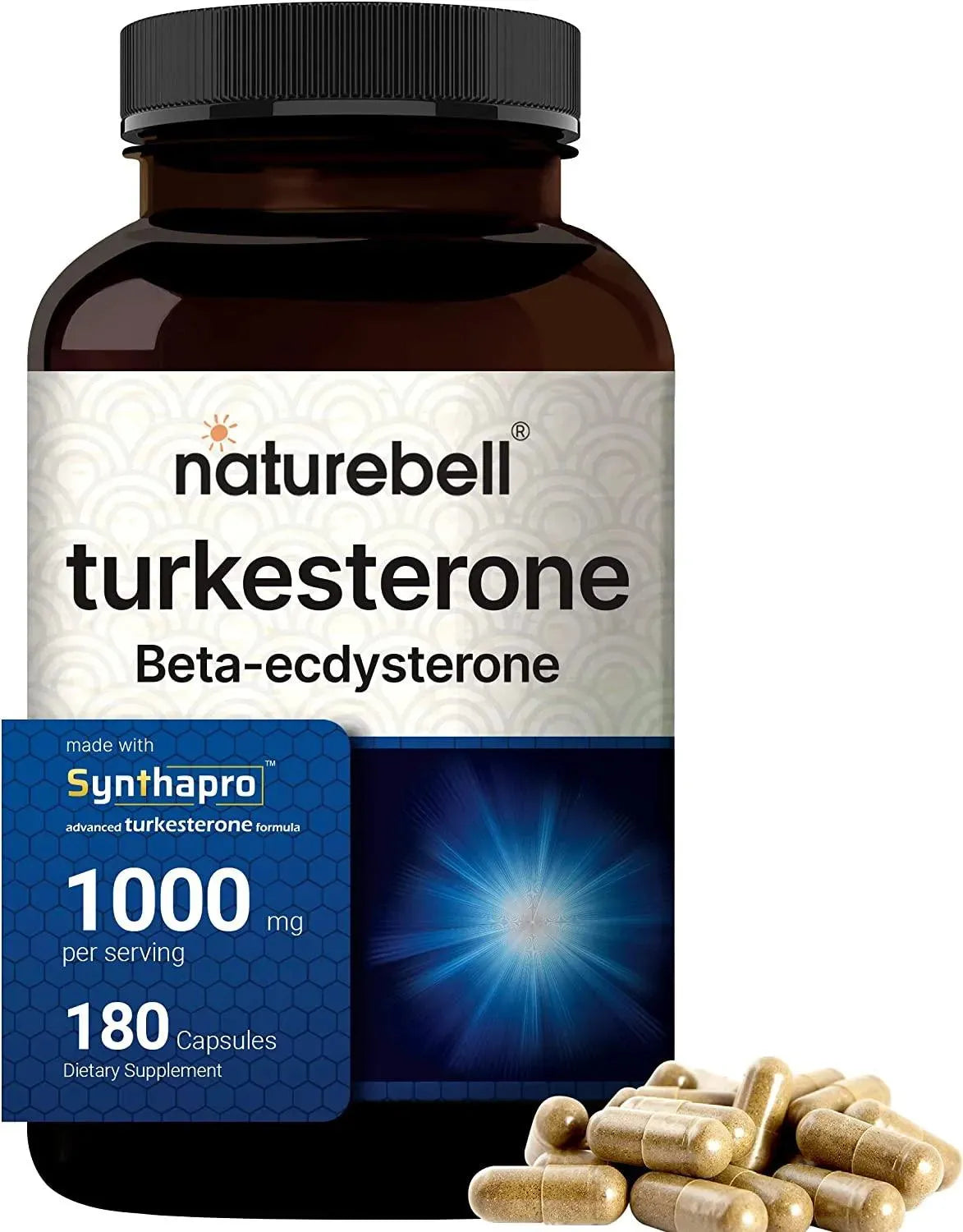 NATUREBELL - NatureBell Turkesterone Supplement 500Mg. 180 Capsulas - The Red Vitamin MX - Suplementos Alimenticios - {{ shop.shopifyCountryName }}