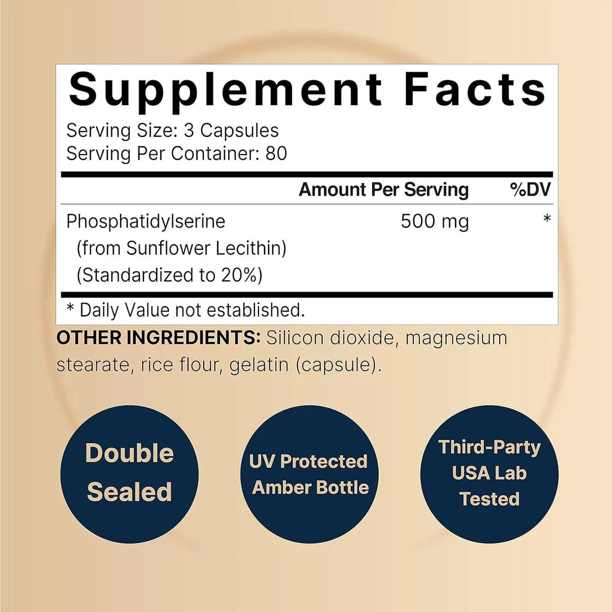 NATUREBELL - NatureBell Ultra Strength Phosphatidylserine 500Mg. 240 Capsulas - The Red Vitamin MX - Suplementos Alimenticios - {{ shop.shopifyCountryName }}