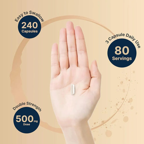 NATUREBELL - NatureBell Ultra Strength Phosphatidylserine 500Mg. 240 Capsulas - The Red Vitamin MX - Suplementos Alimenticios - {{ shop.shopifyCountryName }}