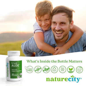 NATURECITY - NatureCity True-Aloe 40,000Mg. 120 Capsulas 3 Pack - The Red Vitamin MX - Suplementos Alimenticios - {{ shop.shopifyCountryName }}