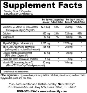 NATURECITY - NatureCity True-Osteo+ Supplement for Bone Strength 120 Capsulas - The Red Vitamin MX - Suplementos Alimenticios - {{ shop.shopifyCountryName }}