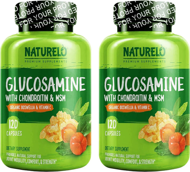 NATURELO - Naturelo Glucosamine Chondroitin MSM 120 Capsulas 2 Pack - The Red Vitamin MX - Suplementos Alimenticios - {{ shop.shopifyCountryName }}